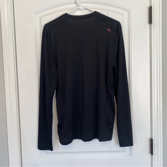 Saucony Men's Black Long Sleeve Athletic Shirt Size Medium - Picture 5 of 5